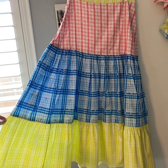 Rococo Sand gingham skirt and top set - Picture 8 of 9